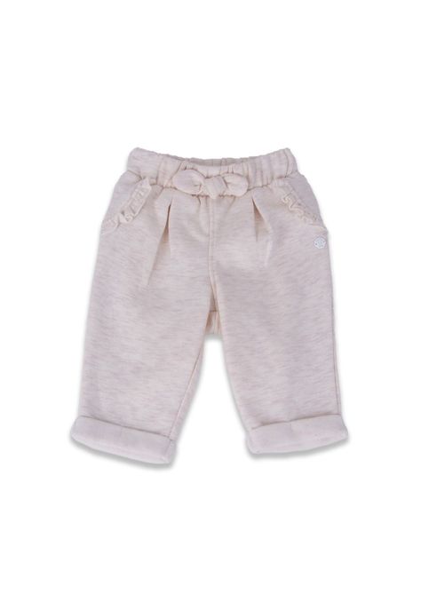Pantalón de buzo Bebé Niña Gris claro Pillin-0