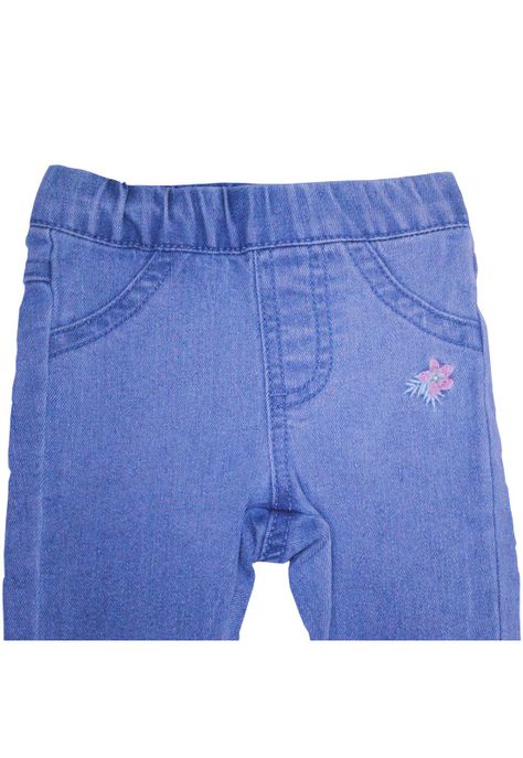Jeans Bebe Niña Celeste Pillin-1