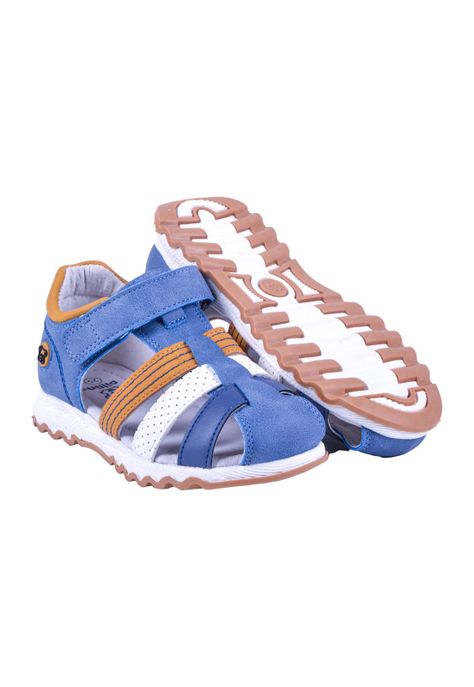Sandalias Bebe Niño Celeste Pillin-2