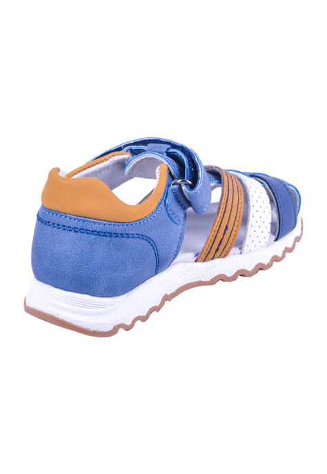 Sandalias Bebe Niño Celeste Pillin-3