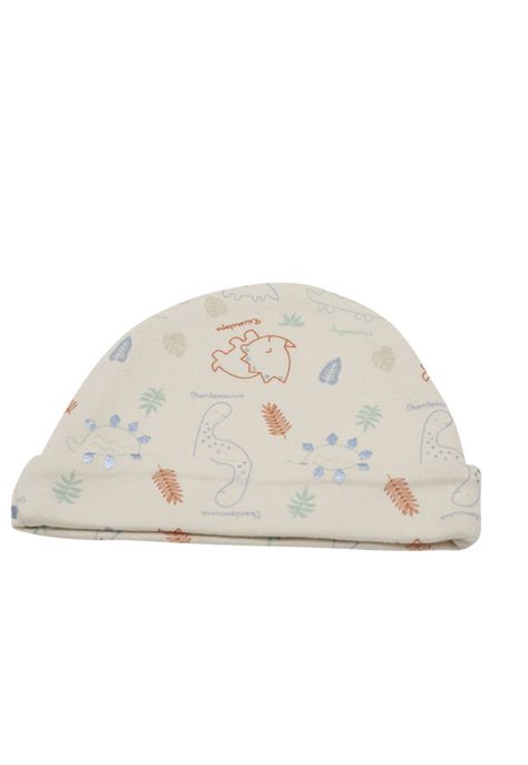 Pack 2 Pcs Gorro Bebé Niño Estampado Multicolor Pillín-3