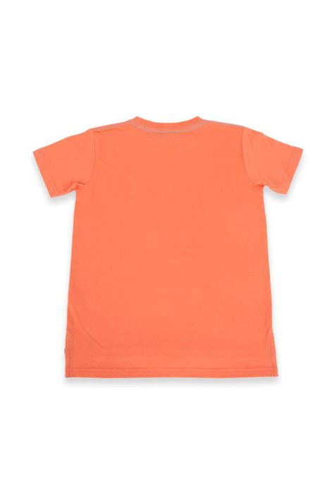 Polera Niño Naranja Pillin-2