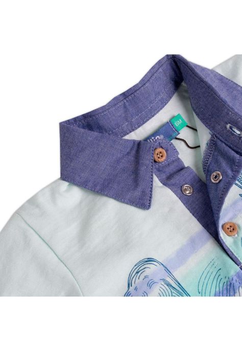 Polera Bebe Niño Agua Pillin-1