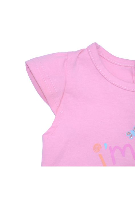 Polera Bebe Niña Rosado Pillin-2
