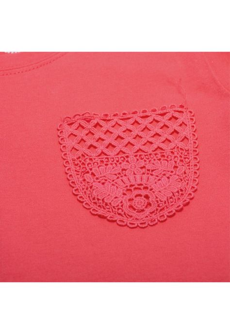 Polera Manga Corta Niña Fucsia Pillin-2