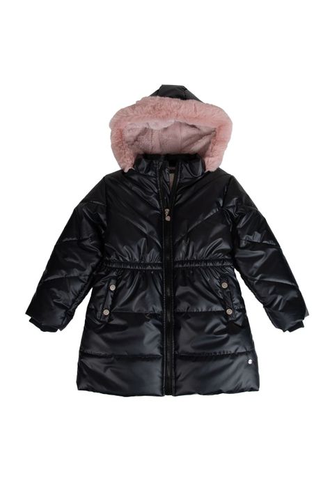 Parka Negro Niña Pillin (PVB828-25NEG )-0