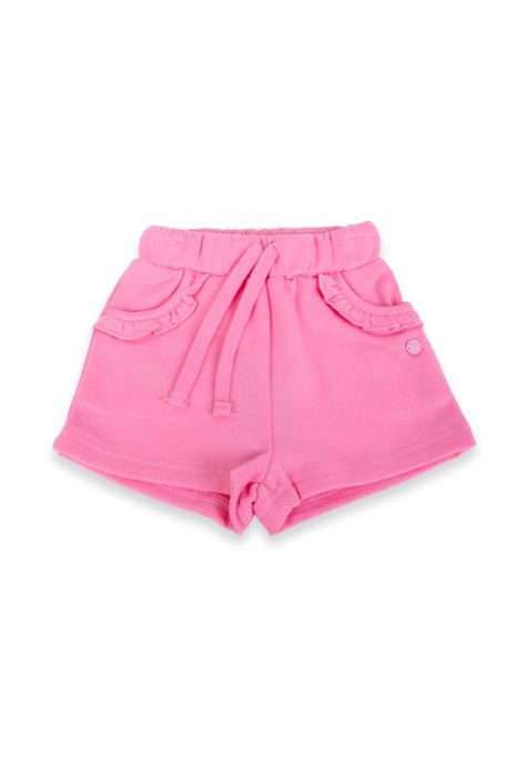 Short Bebé Niña Rosado Pillin-0