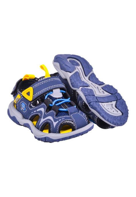 Sandalias Bebe Niño Azul eléctrico Pillin-2