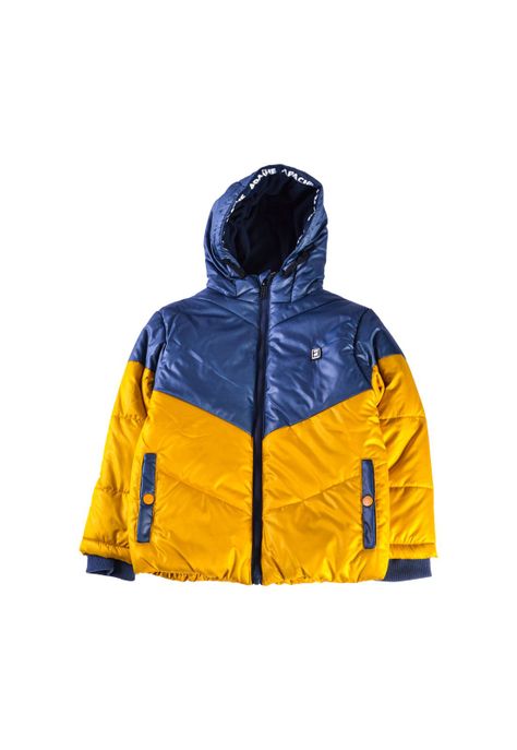 Parka Niño Mostaza Pillin-0