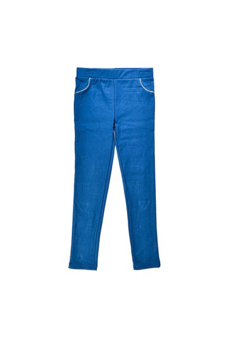 Calza Larga Lisa Niña Denim Pillin-0