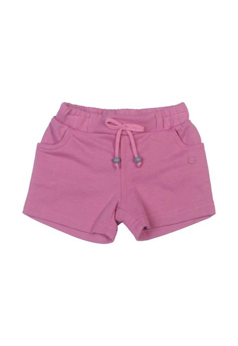 Short Bebe Niña Rosado Pillin-0