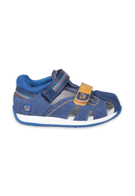 Sandalias Clasico Bebe Niño Azul Pillin (PZA423-24AZU)-2