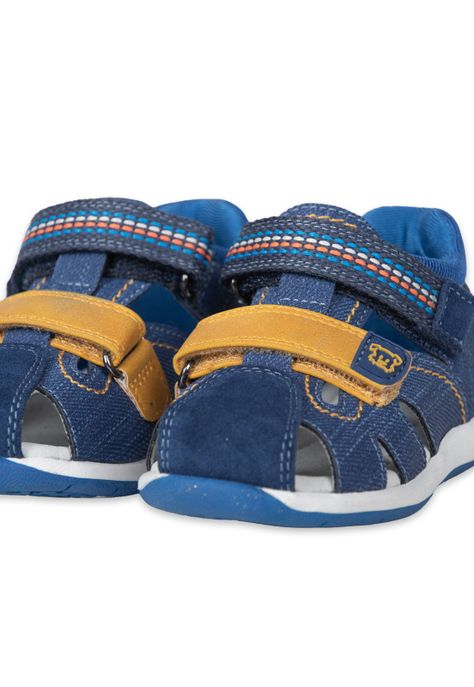 Sandalias Clasico Bebe Niño Azul Pillin (PZA423-24AZU)-4