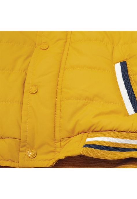 Parka con Capucha Bebé Niño Mostaza Pillin-3