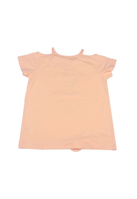 Polera Niña Naranja Pillin-2