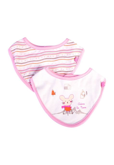 Set 2 Pzas Bandana Bebé Niña Multicolor Pillin-0