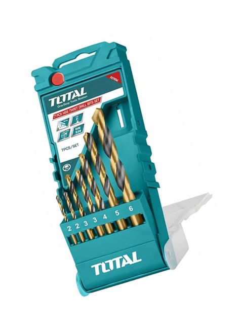 Brocas Para Metal 7 Piezas Total Tacsd0075-2