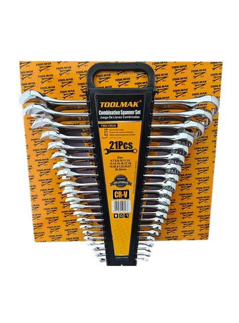 Set De Llaves Punta - Corona 21 Piezas Tmk19826-1
