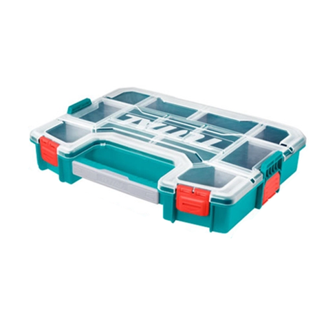 Caja Organizadora Apilable 15 Pulgadas Total Tpbx1151-0