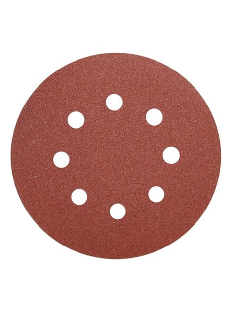 5 Disco Lija Para Pulir 150mm Velcro Grano Variado Tac731501-0
