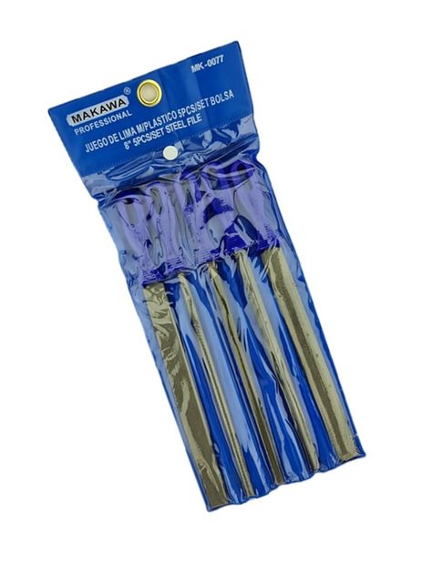 Juego Limas De Acero 5 Piezas 8 Pulgadas Mk0077-1