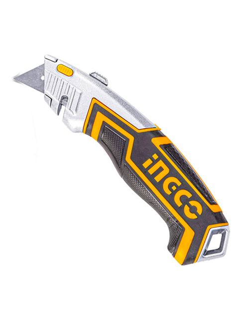 Cuchillo Cartonero Retráctil Ingco Huk6118   -1