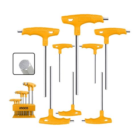 Set Juego Llaves Allen Hexagonal C/mango T 8 Pcs Hhkt80818-1