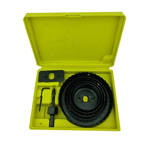 Hoja Broca Sierra Copa Para Madera 8 Piezas Na092-0