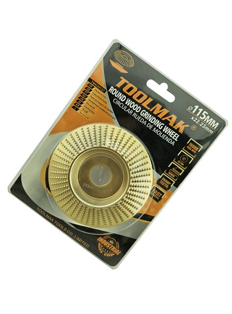 Disco Escofina Para Tallado Y Desbaste De Madera 115mm Tmk  -2