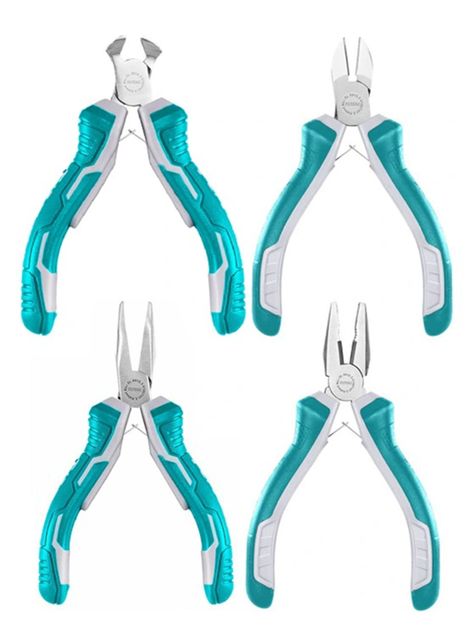 Kit Set Juego De Mini Alicate 4 Piezas Total Tht1k0404   -0