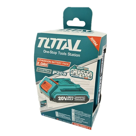 Batería Litio-ion 20v 2ah Total Tfbli20011-1