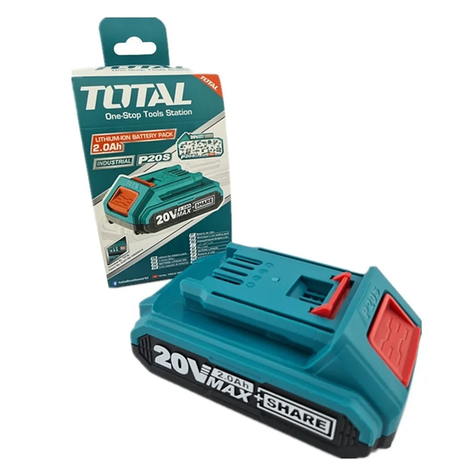 Batería Litio-ion 20v 2ah Total Tfbli20011-0