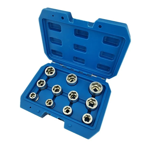 Extractor Extraccion Tuerca Pernos Rodados 11 Pcs-1