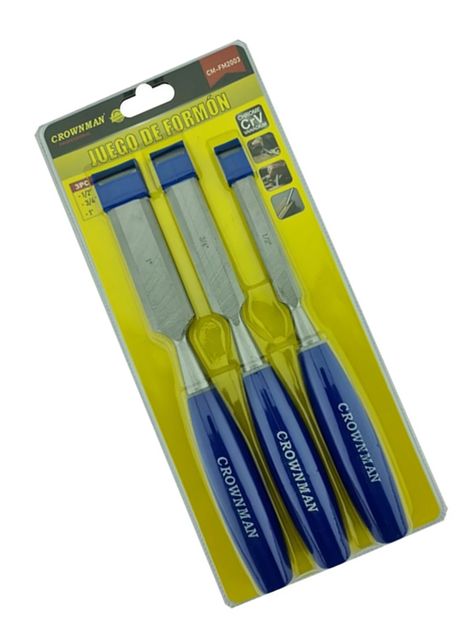 Juego De Cinceles Formon Madera 3 Piezas Cmfm2003-2