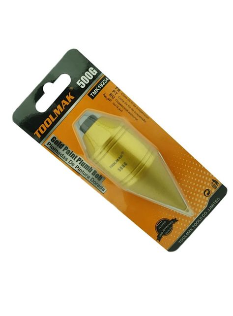 Plomada Plomo Para Albañil 500gr Toolmak Tmk19234-1