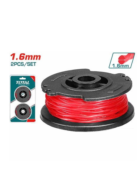Hilo Nylon P/ Orilladora Pasto 1.6mm X 5 Mts 2 Unds Total-2
