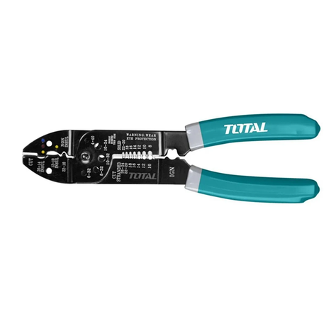 Alicate Pelacable 8.5 Pulgadas (215mm) Total-0