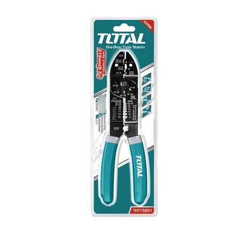 Alicate Pelacable 8.5 Pulgadas (215mm) Total-1