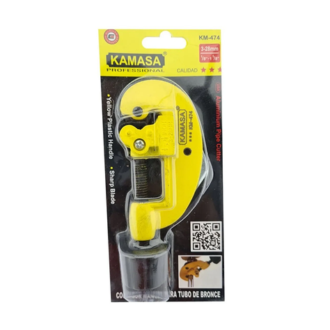 Cortador Corta Tubo De Bronce Manual Kamasa Km474-1