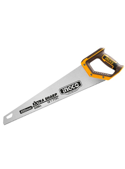 Serrucho Carpintero Mango De Fibra 18 PuLG Ingco Hhas15450-0