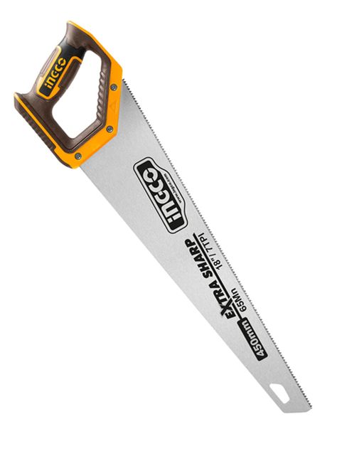 Serrucho Carpintero Mango De Fibra 18 PuLG Ingco Hhas15450-1