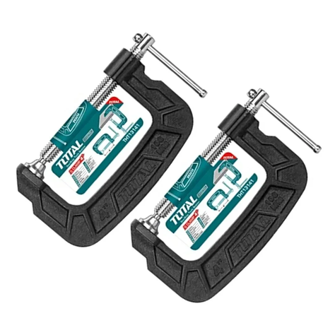 Pack 2 Prensa Tipo C 4 Pulgadas (100mm) Total-0