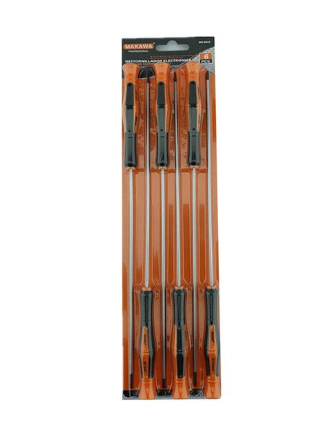 Destornilladores Para Electronica 6 Piezas Mk0822-2