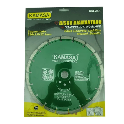 Disco Diamantado 9 230mm Corte Segmentado Km253-1