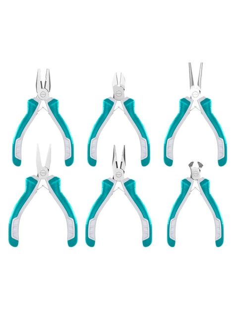 Kit Set De Mini Alicate 6 Piezas Total Tht1k0511-0