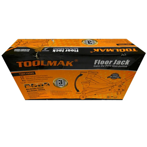Gata Hidraulica Tipo Caiman 3 Toneladas Toolmak-3