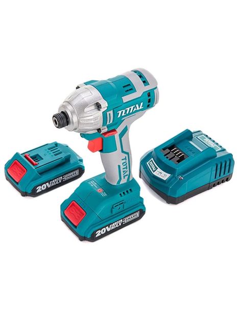 Atornillador De Impacto 20v 1/4 2Bat + Carg Total-1