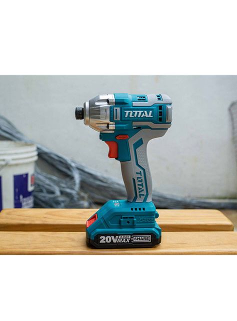 Atornillador De Impacto 20v 1/4 2Bat + Carg Total-2