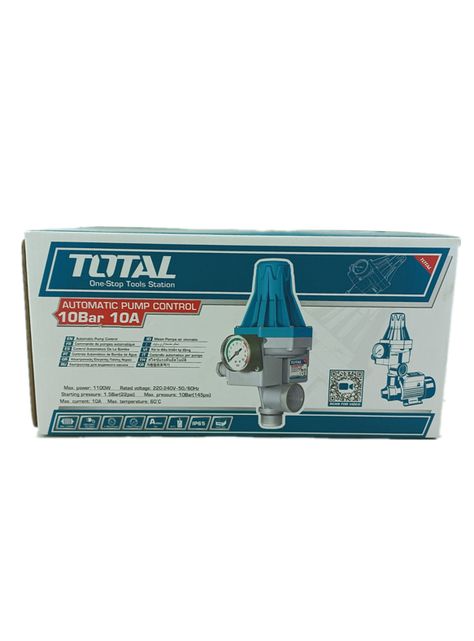 Control Automático De Bomba Periférica 1100w Total-1