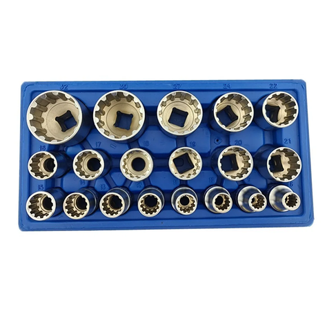 Set Dados Poligonales 1/2 PuLG 19 Piezas Crownman-1